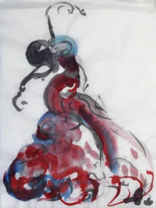 Flamenco-a-Seville-"declinaison 2"- Corinne-Glass